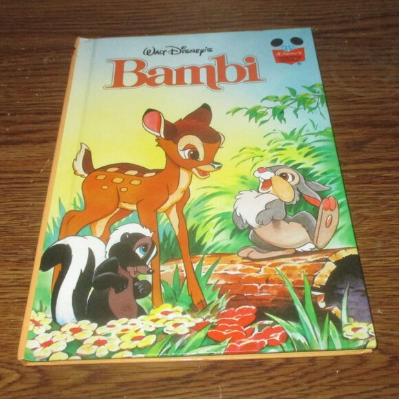 Disney's Bambi (Disney's Wonderful World of Reading, 2000) Hardcover Book - Picture 1 of 3